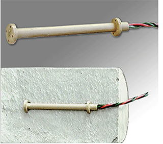 澆筑構(gòu)件應(yīng)變片